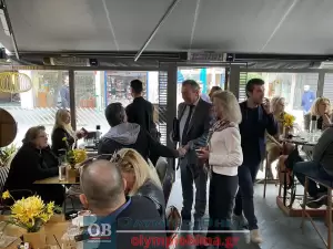 Η Ευρωβουλευτής Ελίζα Βόζεμπεργκ στην Κατερίνη (φώτο) Η Ευρωβουλευτής Ελίζα Βόζεμπεργκ στην Κατερίνη