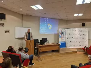 Ημερίδα για το Σακχαρώδη Διαβήτη στην αίθουσα αμφιθεάτρου του Τμήματος Διοίκησης Εφοδιαστικής Αλυσίδας