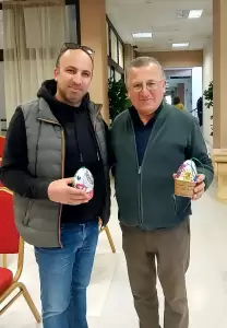 Κάλαντα του Λαζάρου από το 19ο Δημοτικό Σχολείο στον Δήμαρχο Κατερίνης