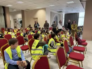 Κάλαντα του Λαζάρου από το 19ο Δημοτικό Σχολείο στον Δήμαρχο Κατερίνης