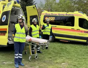 Κατερίνη: Άσκηση εκκένωσης οικισμού Άνω Μηλιάς με την κωδική ονομασία «Προμηθέας 2024»