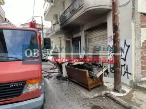 Κατερίνη: Φωτιά σε ισόγειο κατάστημα στην οδό Ελασσόνος (εικόνες) Κατερίνη: Φωτιά σε ισόγειο κατάστημα στην οδό Ελασσόνος