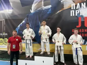 Κυπελλούχος Ο Α.Σ. Sakura Κατερίνης στο Πανελλήνιο Πρωτάθλημα Τζούντο Κ12 & Κ15