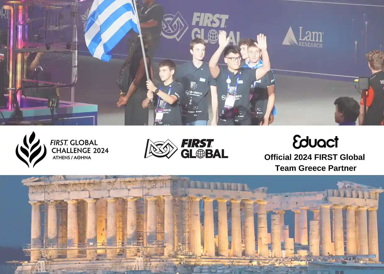 Παγκόσμιος διαγωνισμός μαθητικής ρομποτικής στην Αθήνα – 2024 First Global Challenge