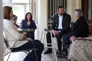 Πασχαλινές επισκέψεις του Σάββα Καρυπίδη σε  χωριά των Πιερίων