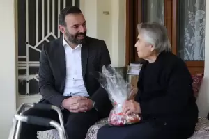 Πασχαλινές επισκέψεις του Σάββα Καρυπίδη σε  χωριά των Πιερίων