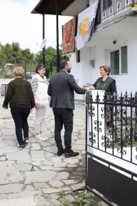 Πασχαλινές επισκέψεις του Σάββα Καρυπίδη σε  χωριά των Πιερίων