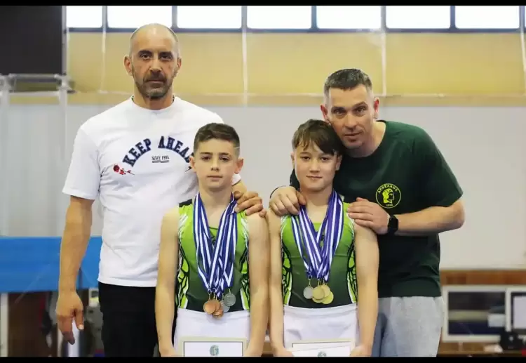 Πολύ καλή εμφάνιση της ενόργανης γυμναστική του ΓΑΣ Αρχέλαος Κατερίνης