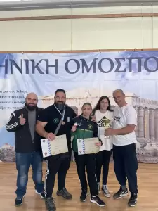 Πρωταθλήτρια Ελλάδας η Ιωάννα Ξενίδου του ΓΑΣ Αρχέλαος Κατερίνης