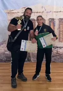 Πρωταθλήτρια Ελλάδας η Ιωάννα Ξενίδου του ΓΑΣ Αρχέλαος Κατερίνης