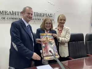 Στο Επιμελητήριο Πιερίας η Μαρία Σπυράκη: Προκλήσεις, εμπόδια και εργαλεία, για την πράσινη και ψηφιακή μετάβαση