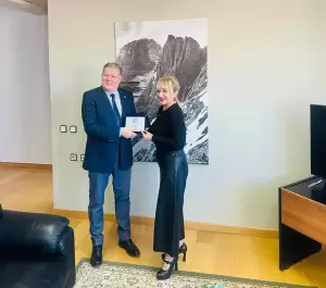 Συνάντηση της Αντιπεριφερειάρχη Πιερίας με το ΔΣ της Ahepa Hellas