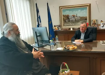 Συνάντηση του Δ.Σ. του Ελληνικού Ερυθρού Σταυρού – Παραρτήματος Κατερίνης με τον Δήμαρχο Ι. Ντούμο