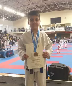Χρυσό η 7χρονη Αναστασία Μυρωτή του Γ.Α.Σ Ολύμπιου Μαχητή