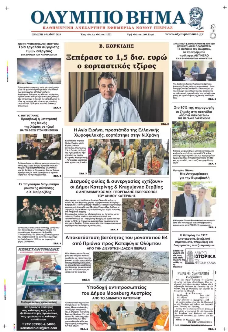 Πέμπτη, 9 Μαΐου 2024