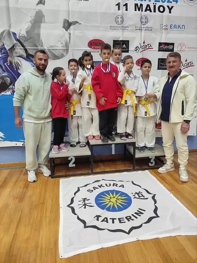 16 μετάλλια “κατέκτησε” ο Α.Σ. Sakura Κατερίνης