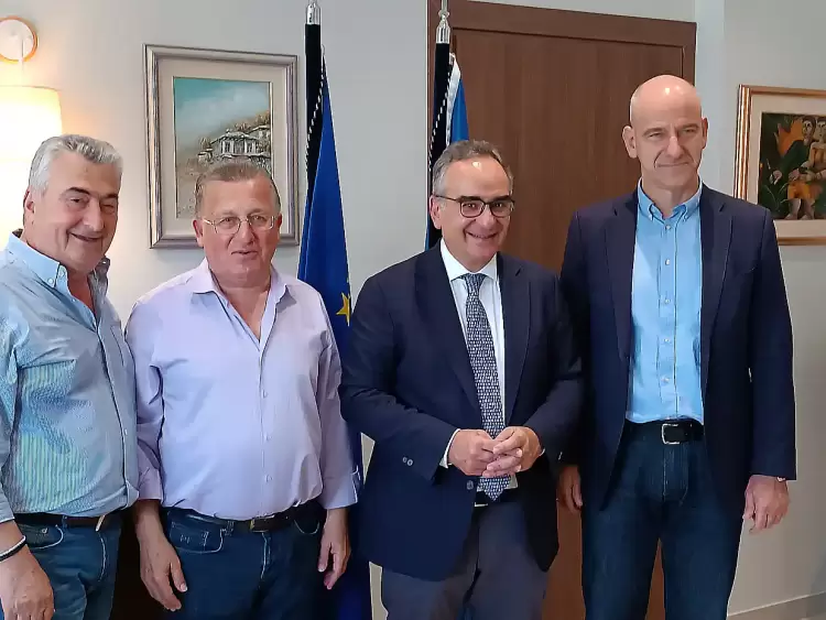 Ο Βασίλης Κοντοζαμάνης υποψήφιος στις Ευρωεκλογές με τη ΝΔ – Επίσκεψη στην Κατερίνη