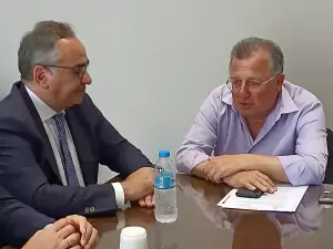 Ο Βασίλης Κοντοζαμάνης υποψήφιος στις Ευρωεκλογές με τη ΝΔ – Επίσκεψη στην Κατερίνη