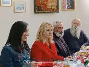 Η Αγία Ειρήνη, προστάτιδα της πρώην Ελληνικής Χωροφυλακής, εορτάστηκε στην Ν.Χράνη Κατερίνης.