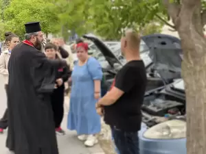 Αγιασμός οχημάτων στην γιορτή του Αγίου Χριστοφόρου προστάτη των οδηγών