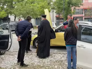 Αγιασμός οχημάτων στην γιορτή του Αγίου Χριστοφόρου προστάτη των οδηγών