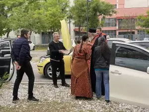 Αγιασμός οχημάτων στην γιορτή του Αγίου Χριστοφόρου προστάτη των οδηγών