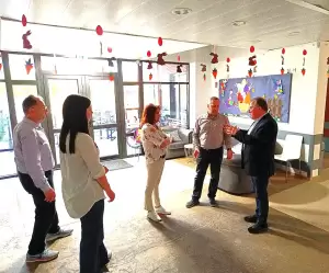 Επίσκεψη Δημάρχου Κατερίνης στο ΚΔΑΠ – ΑμεΑ