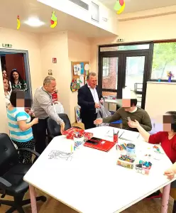 Επίσκεψη Δημάρχου Κατερίνης στο ΚΔΑΠ – ΑμεΑ