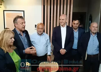 Επίσκεψη στην Κατερίνη ο υποψήφιος Ευρωβουλευτής της Νέας Δημοκρατίας Δημήτρης Τσιόδρας