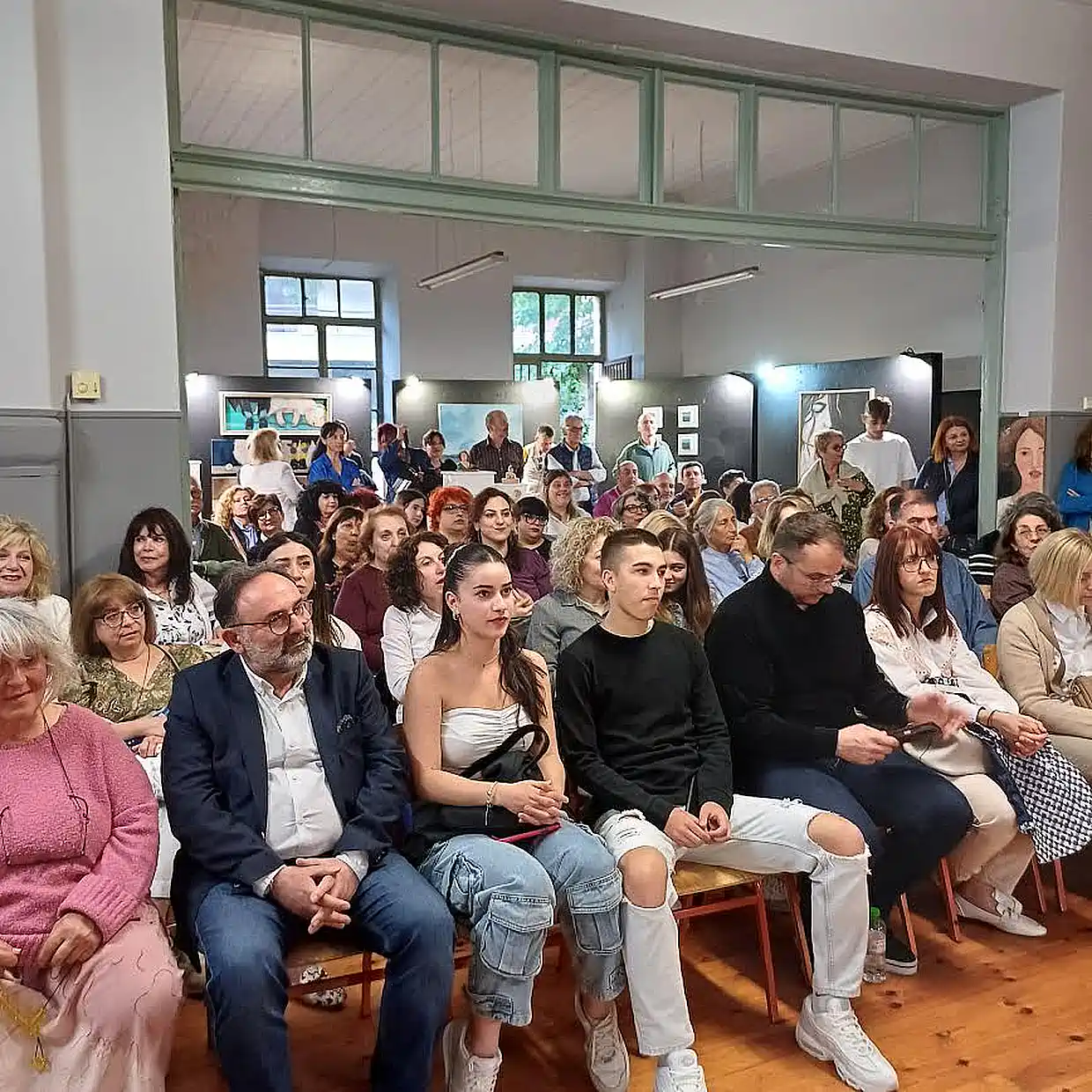 Εστία Πιερίδων Μουσών - Εαρινές ημέρες μουσών: Εγκαίνια έκθεσης ζωγραφικής και γλυπτικής Ελευθέριας Μπουκουβάλα Εστία Πιερίδων Μουσών – Εαρινές ημέρες μουσών: Εγκαίνια έκθεσης ζωγραφικής και γλυπτικής Ελευθέριας Μπουκουβάλα