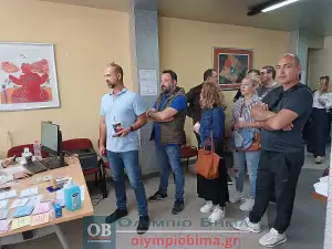 Κατερίνη: Αυξημένη συμμετοχή στην κάλπη των μηχανικών