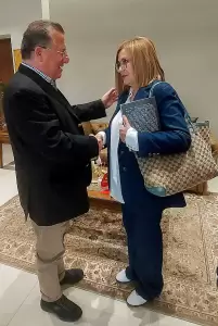 Κατερίνη: Επίσκεψη της υποψήφιας Ευρωβουλευτή Μαρίας Σπυράκη στον Δήμαρχο Ιωάννη Ντούμο Κατερίνη: Επίσκεψη της υποψήφιας Ευρωβουλευτή Μαρίας Σπυράκη στον Δήμαρχο Ιωάννη Ντούμο