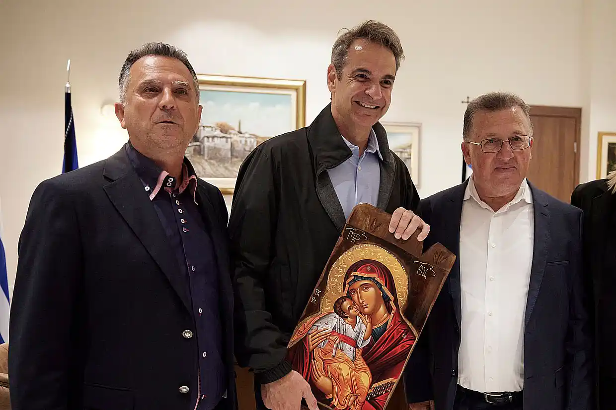 Κατερίνη: Συνάντηση Μητσοτάκη – Ντούμου στο Δημαρχείο της πόλης Κατερίνη: Συνάντηση Μητσοτάκη – Ντούμου στο Δημαρχείο της πόλης