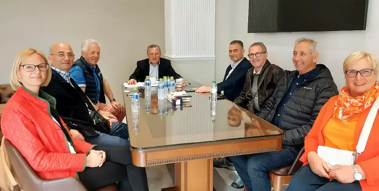 Κατερίνη: Υποδοχή αντιπροσωπείας του Δήμου Moosburg Αυστρίας από τον Δήμαρχο