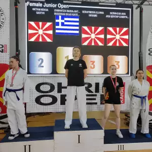 Λέσχη Καράτε Budokan Κατερίνης: Μετάλλια για Κατερινιώτες καρατέκα στην Οχρίδα