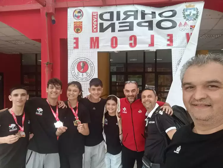 Λέσχη Καράτε Budokan Κατερίνης: Μετάλλια για Κατερινιώτες καρατέκα στην Οχρίδα