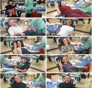 Με επιτυχία πραγματοποιήθηκε η 53η Εθελοντική Αιμοδοσία της Ένωσης Ποντίων Πιερίας