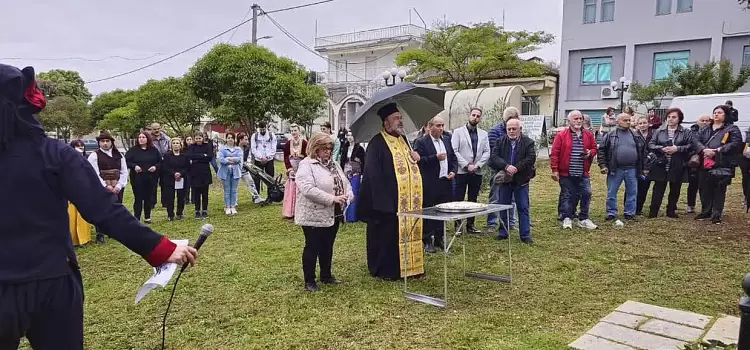 Μήνυμα του Δημάρχου Πύδνας Κολινδρού για τη Γενοκτονία των Ποντίων.