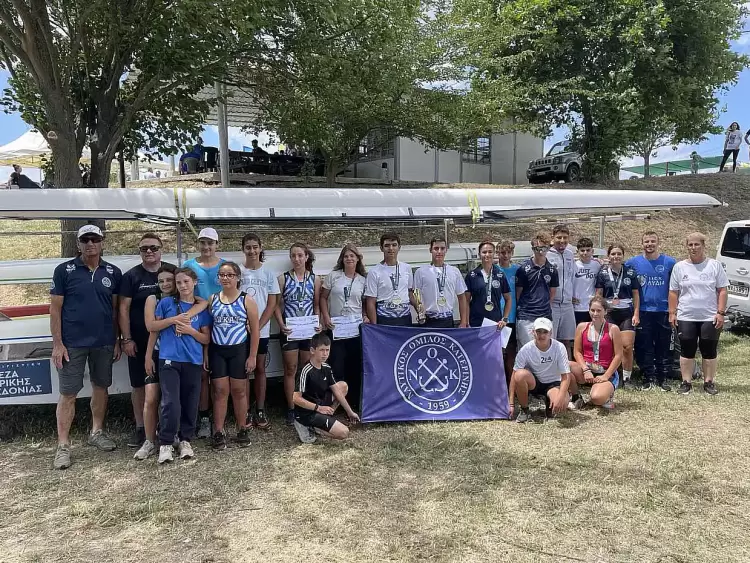 Ο Ναυτικός Όμιλος Κατερίνης κατέκτησε 2 χρυσά, 2 ασημένια και 1 χάλκινο μετάλλιο