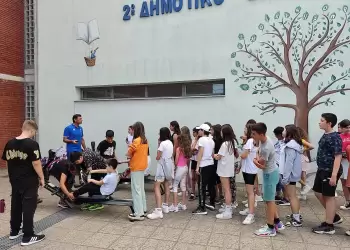 Ναυτικός Όμιλος Κατερίνης: Ξεκίνησαν και φέτος οι επισκέψεις του ΝΟΚΑΤ στα Δημοτικά Σχολεία του Νομού