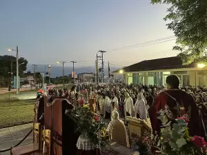 Η Πανήγυρις του τοπικού  Αγίου Μελέτιου στην νεόδμητη ενορία του