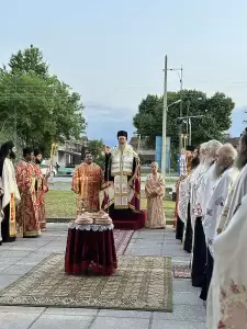 Η Πανήγυρις του τοπικού  Αγίου Μελέτιου στην νεόδμητη ενορία του