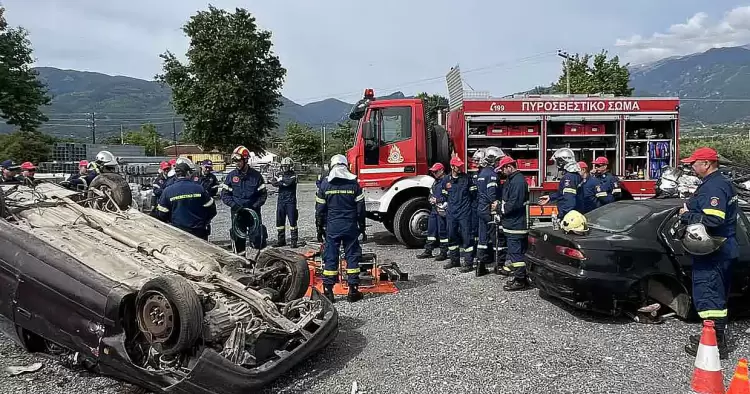 Πυροσβεστική Υπηρεσία Λιτοχώρου: Τριήμερο πρόγραμμα εκπαίδευσης με στόχο τη συνεχή βελτίωση της επιχειρησιακής ετοιμότητας