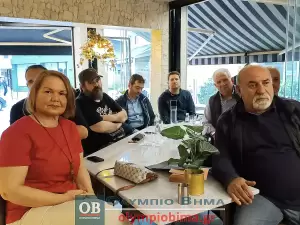 Στην Κατερίνη ο πρώην υπουργός και υποψήφιος Ευρωβουλευτής του ΠΑΣΟΚ Φίλιππος Σαχινίδης