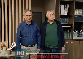 Στην Κατερίνη ο πρώην υπουργός και υποψήφιος Ευρωβουλευτής του ΠΑΣΟΚ Φίλιππος Σαχινίδης
