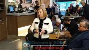 Στην Κατερίνη ο πρώην υπουργός και υποψήφιος Ευρωβουλευτής του ΠΑΣΟΚ Φίλιππος Σαχινίδης