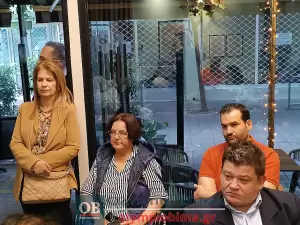 Στην Κατερίνη ο πρώην υπουργός και υποψήφιος Ευρωβουλευτής του ΠΑΣΟΚ Φίλιππος Σαχινίδης