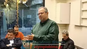 Στην Κατερίνη ο πρώην υπουργός και υποψήφιος Ευρωβουλευτής του ΠΑΣΟΚ Φίλιππος Σαχινίδης