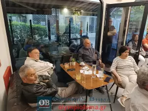 Στην Κατερίνη ο πρώην υπουργός και υποψήφιος Ευρωβουλευτής του ΠΑΣΟΚ Φίλιππος Σαχινίδης