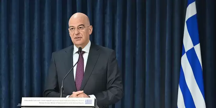 Στην Κατερίνη ο υπουργός Εθνικής Άμυνας, Νίκος Δένδιας σήμερα το απόγευμα